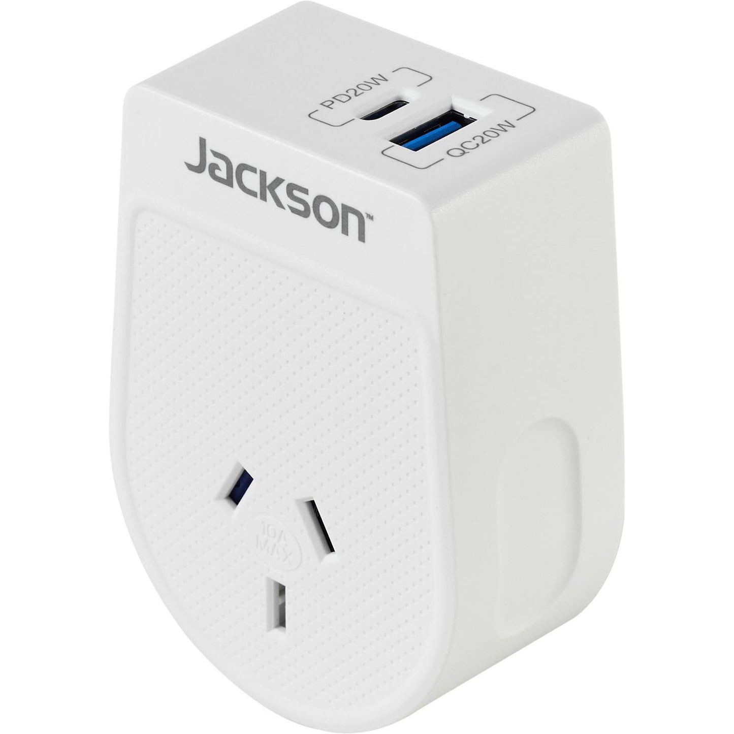 Jackson MOVE Rapid Charge PD20W USB-C/A Outbound Travel Adaptor