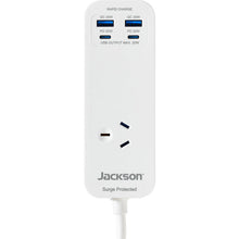 Jackson Rapid Charge PD20W USB-C & USB-A  Portable Powerboard (White)