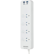 Jackson Rapid Charge PD20W USB-A & USB-C Switched 4 Outlet Powerboard