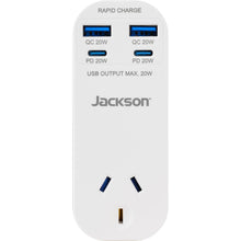 Jackson Rapid Charge PD20W USB-C / USB-A Wall Adaptor