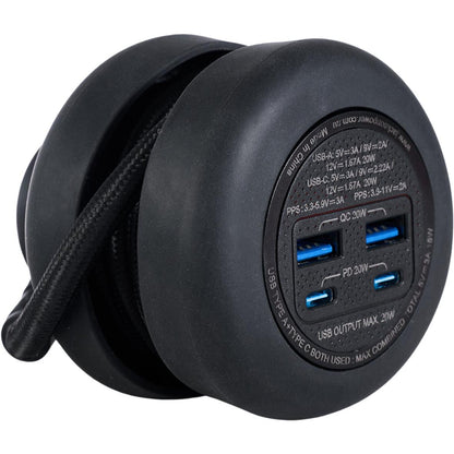 Jackson PowerPuck Rapid Charge PD20W USB-C / USB-A Wall Adaptor