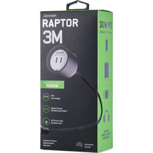 Jackson Raptor 30W Dual USB-C PD30W Charging Lead 3M