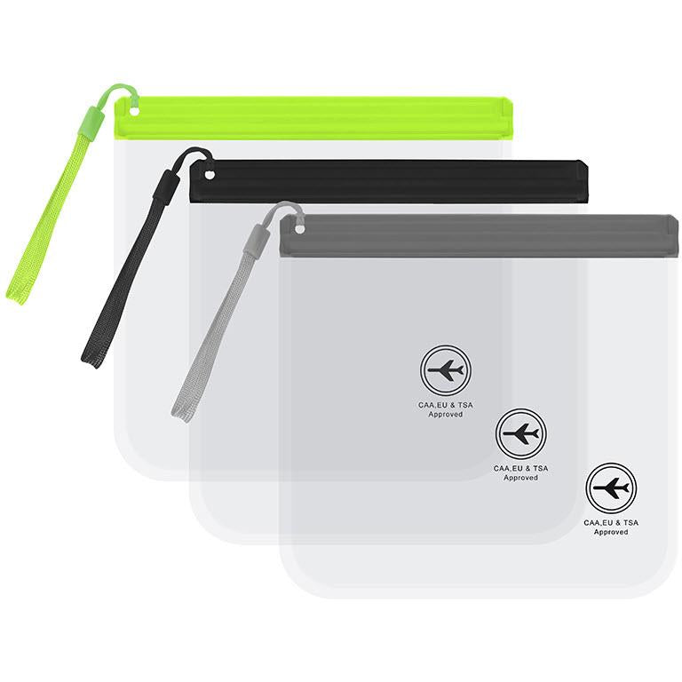 Terminal 2 Carry on Zip Lock Bags 3 Pack