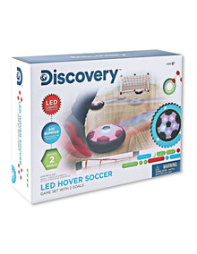 LED Air Soccer Ball Set with 2 Goals (6+ Years) in Multi
