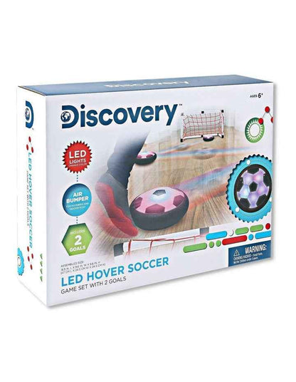 LED Air Soccer Ball Set with 2 Goals (6+ Years) in Multi