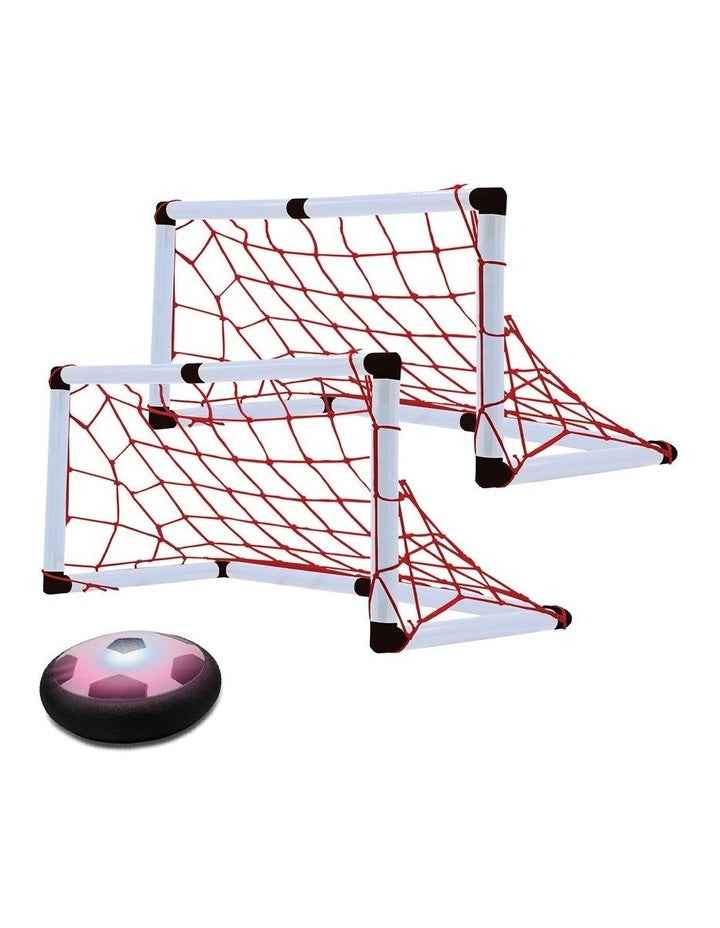 LED Air Soccer Ball Set with 2 Goals (6+ Years) in Multi