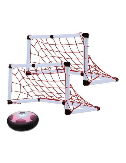 LED Air Soccer Ball Set with 2 Goals (6+ Years) in Multi
