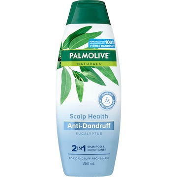 Palmolive Naturals Anti Dandruff Scalp 2 In 1 Shampoo & Conditioner 350mL