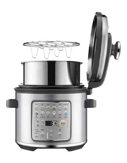 The Fast Slow Go Brushed Cooker BPR680BSS in Stainless Steel