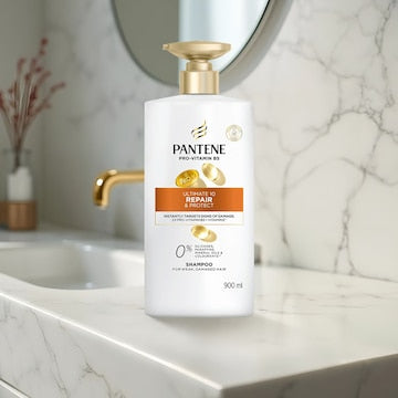 Pantene Ultimate 10 Repair & Protect Shampoo for Damage 900mL