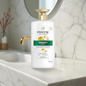 Pantene Pro V Smooth & Sleek Shampoo 900mL