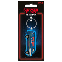 Stranger Things - WSQK Van PVC Keyring