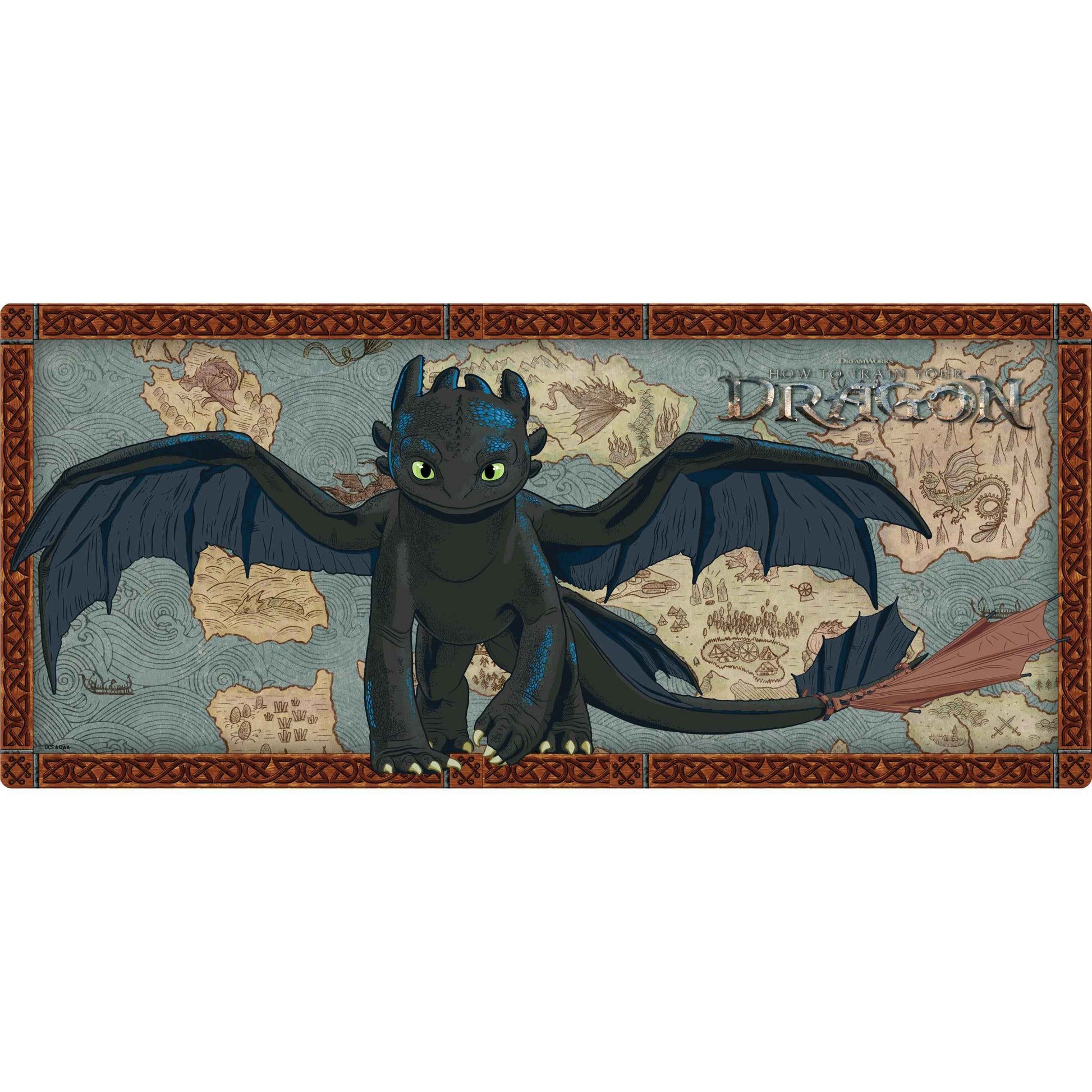 How To Train Your Dragon - Toothless XXL Gaming Desk Mat