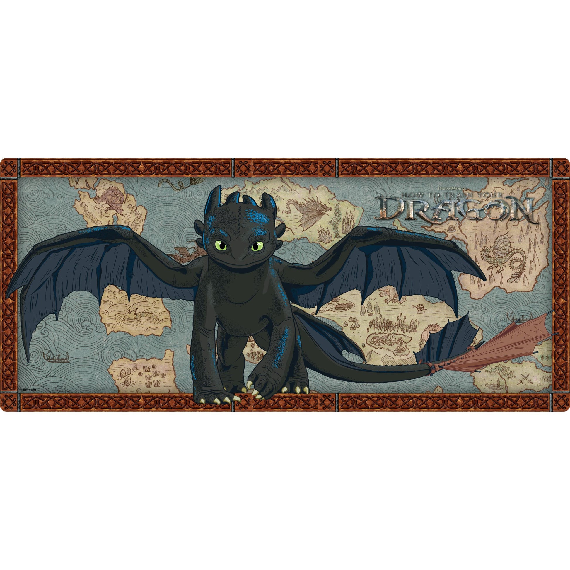 How To Train Your Dragon - Toothless XXL Gaming Desk Mat
