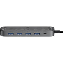 Bonelk Vision Long-Life USB-C to 6-in-1 Multiport Hub (SG/Clear)