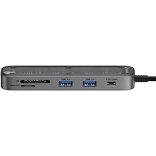 Bonelk Vision Long-Life USB-C to 6-in-1 w/Card Reader Multiport Hub (SG/Clear)