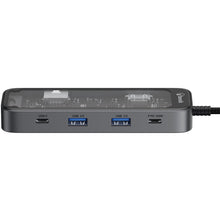 Bonelk Vision Long-Life USB-C to 8-in-1 Multiport Hub (SG/Clear)