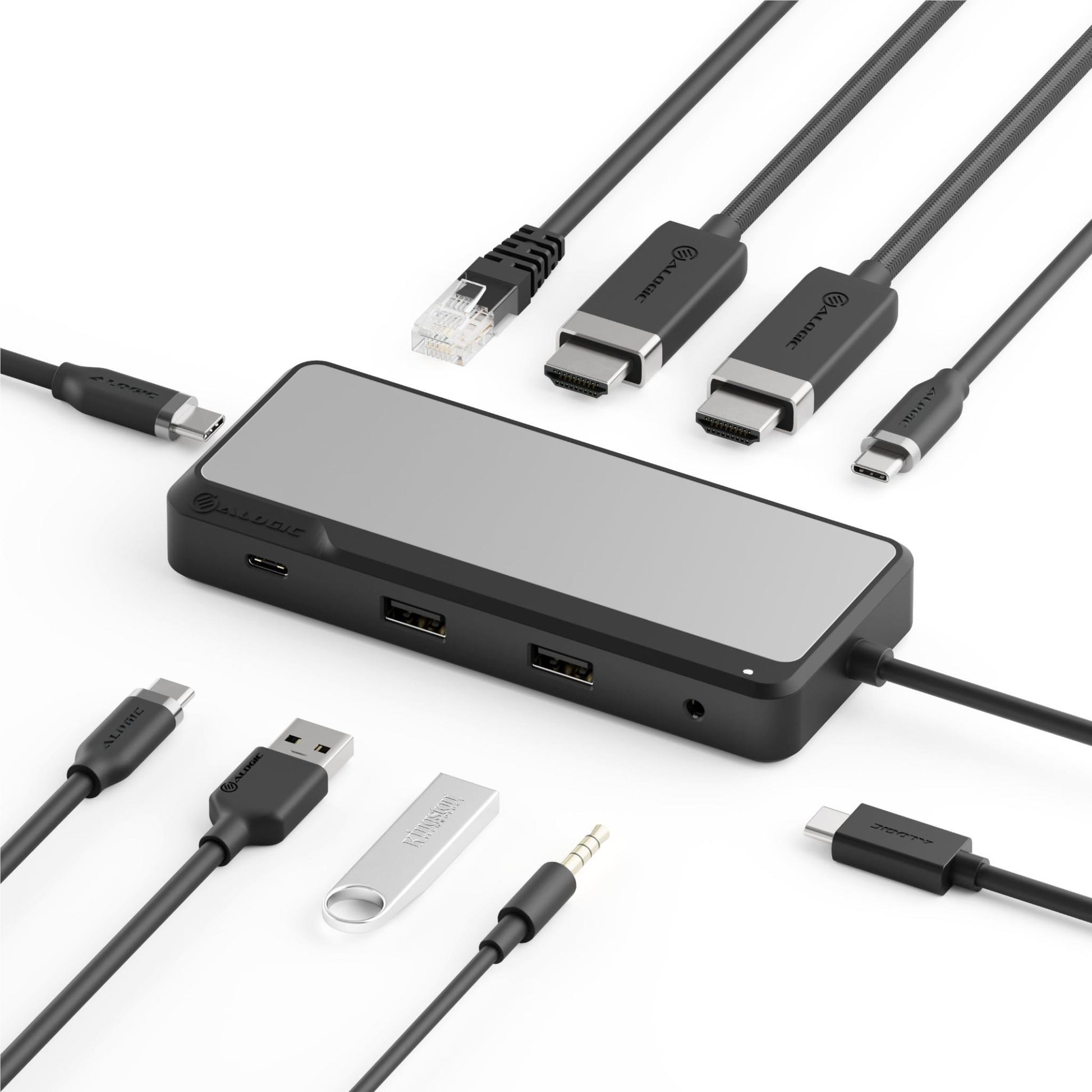 Alogic Fusion Pro DUO USB-C Dual HDMI Dock