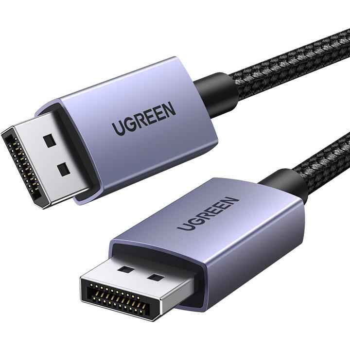 UGreen DisplayPort 2.1 Male to Male 16K Braided Cable (2M)