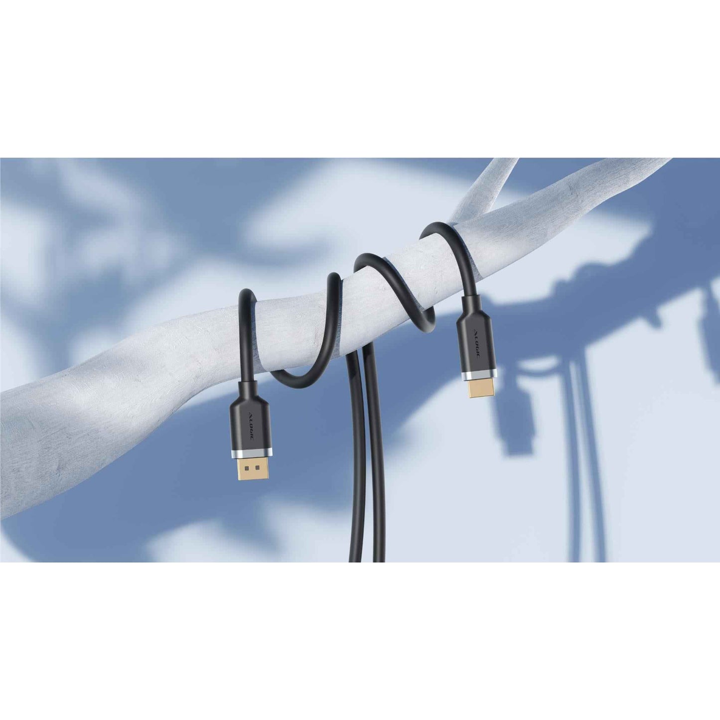 Alogic Ultra Silicone Series DisplayPort to HDMI 2.1 Cable (1m)