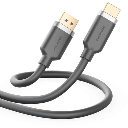 Alogic Ultra Silicone Series DisplayPort to HDMI 2.1 Cable (2m)