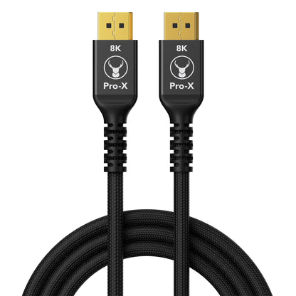 Bonelk Pro-X Long-Life DisplayPort to DisplayPort Cable 1.5m (Black)