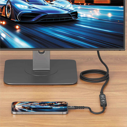 Bonelk Pro-X Long-Life USB-C to HDMI Adapter 0.15m (Black)