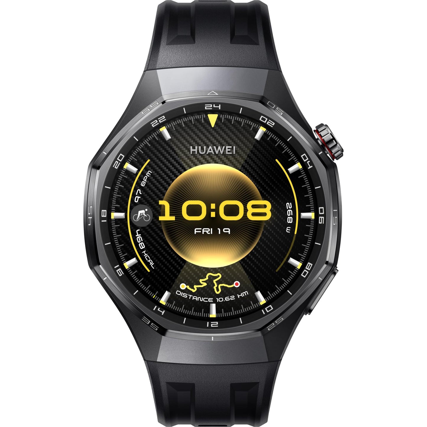 Huawei Watch GT 6 Pro 46mm (Black Fluoroelastomer Strap)