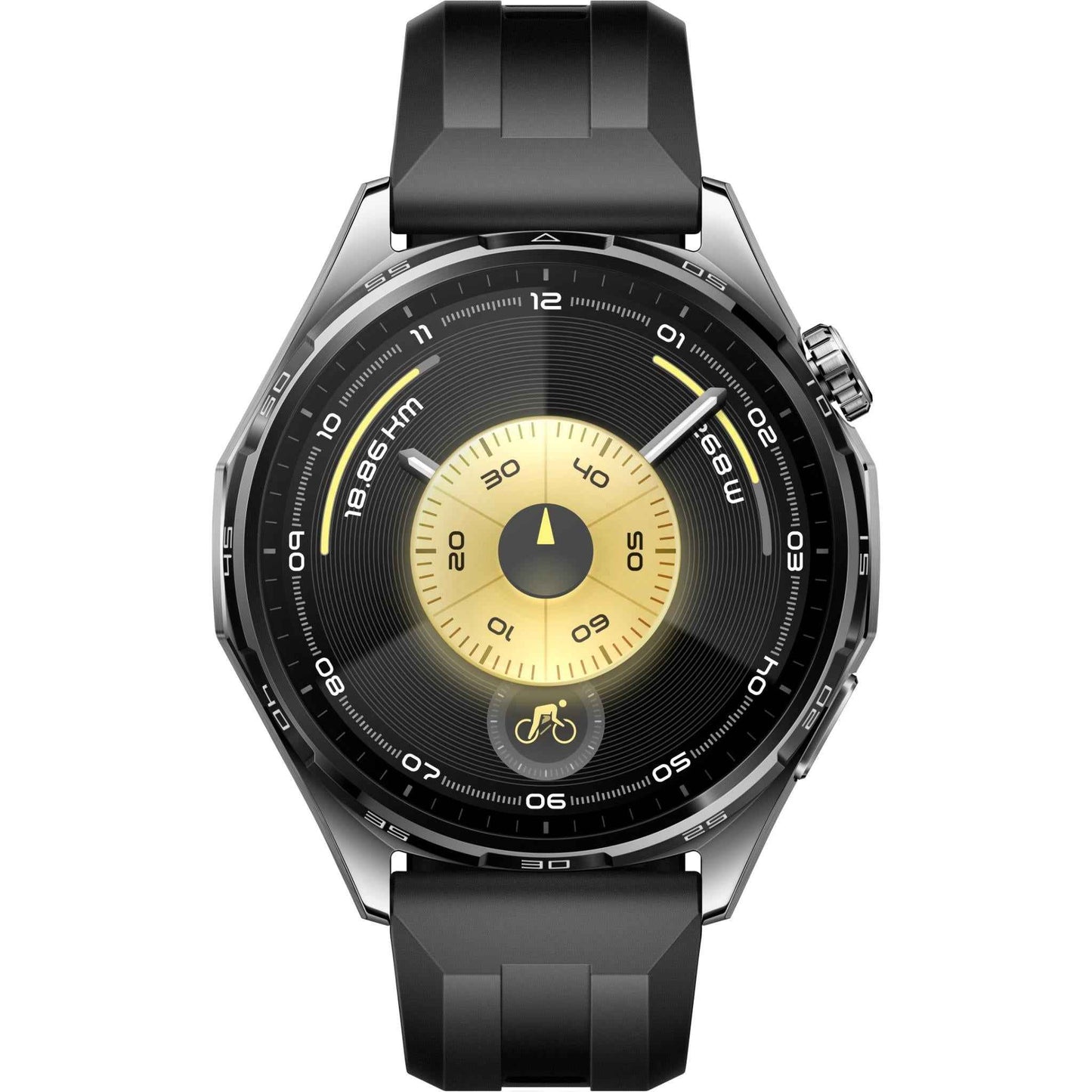 Huawei Watch GT 6 46mm (Black Fluoroelastomer Strap)