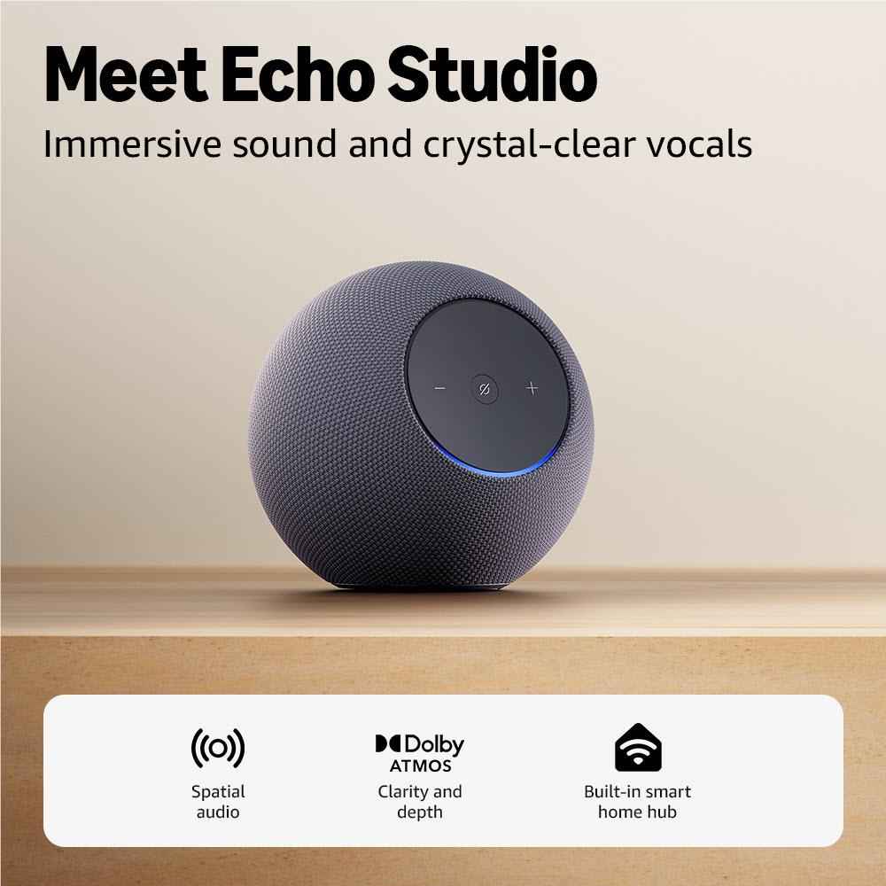 Amazon Echo Studio (Graphite)
