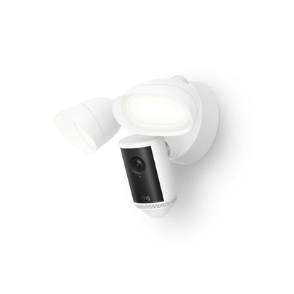 Ring Floodlight Cam Pro(2nd Gen) Wired Security Camera (White)