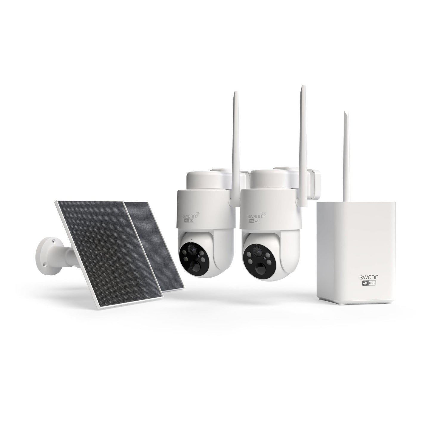 Swann MaxTrak 4K AI Auto Tracking Long Range Security Camera System (2 Pack)