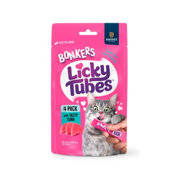 BONKERS CAT TREATS TUNA 4X12G