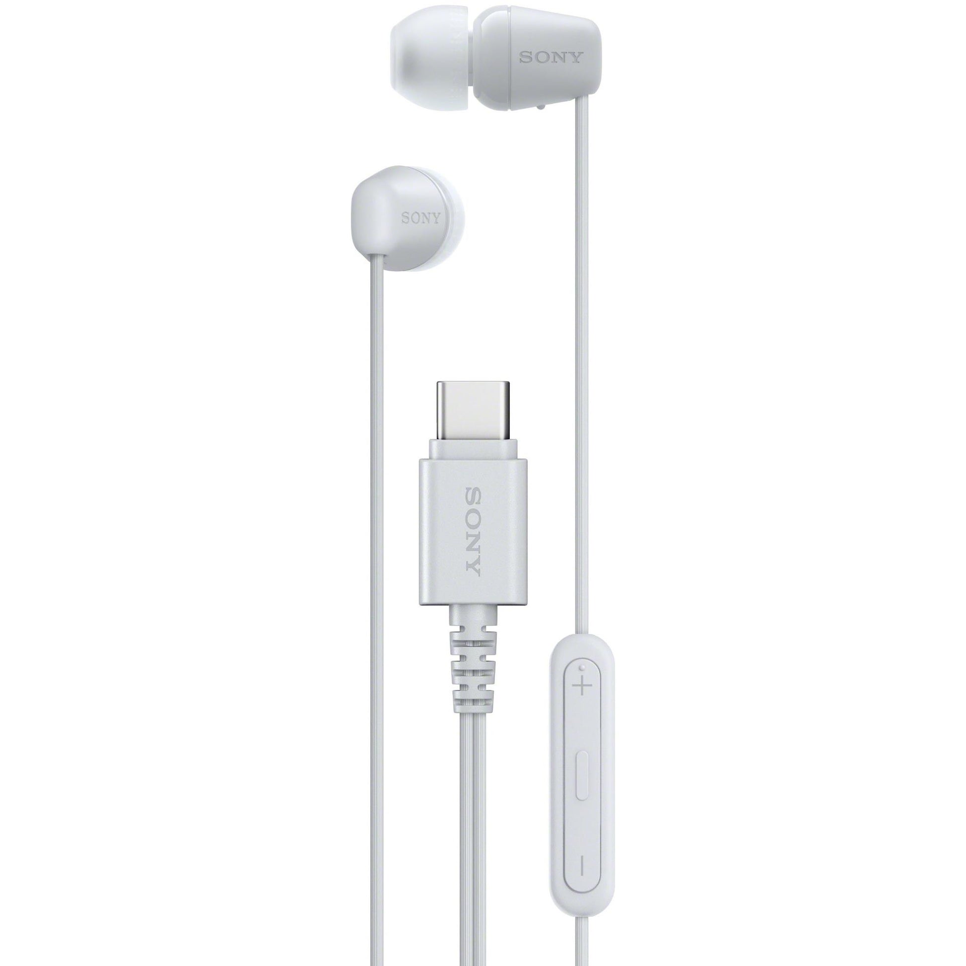 Sony IER-EX15C USB-C Wired In-Ear Headphones (White)