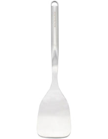 Stainless Steel Soild Turner in SIlver