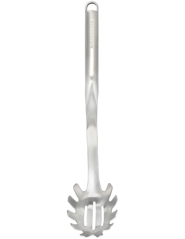 Stainless Steel Pasta Fork in Silver