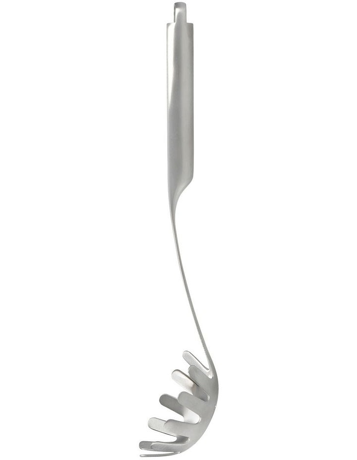 Stainless Steel Pasta Fork in Silver