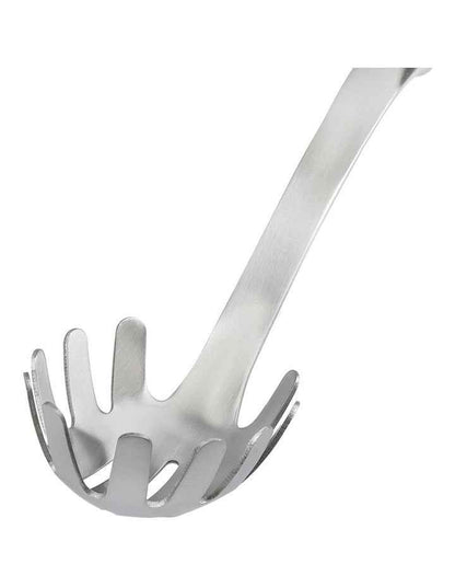 Stainless Steel Pasta Fork in Silver