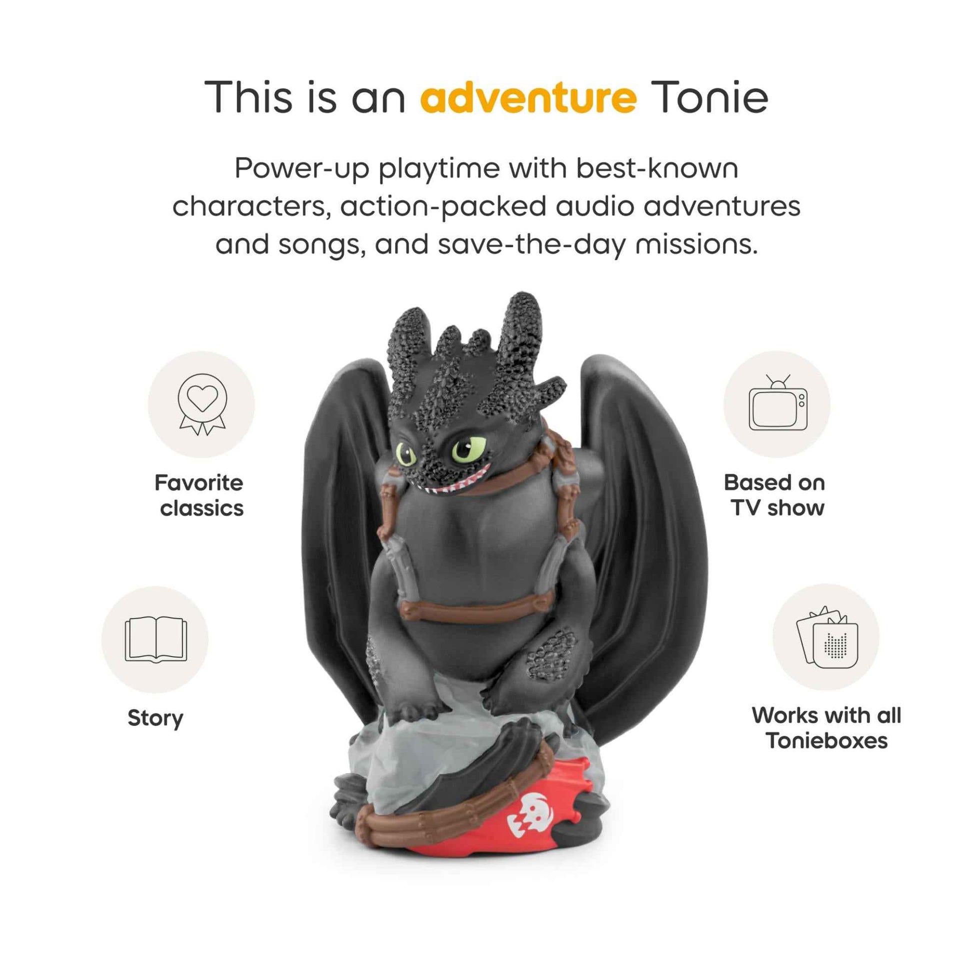 How To Train Your Dragon - Toothless Tonie Audio Character