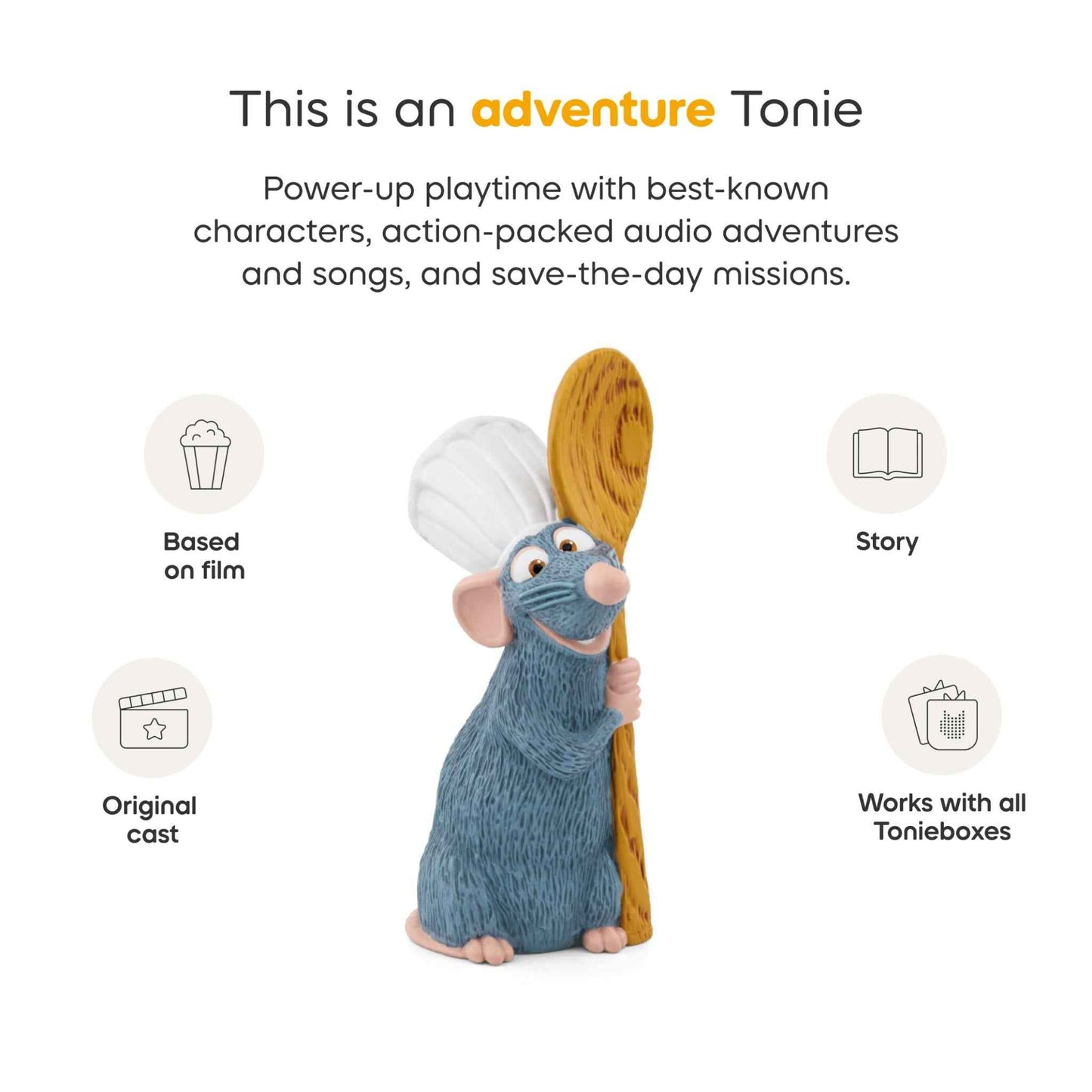 Ratatouille - Remy Tonie Audio Character