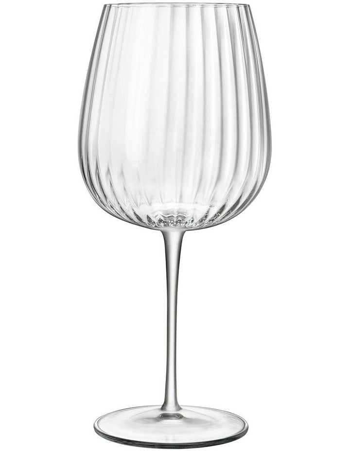 Optica Gin Burgundy 750ml 4 Pack in Clear