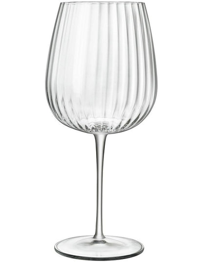 Optica Gin Burgundy 750ml 4 Pack in Clear