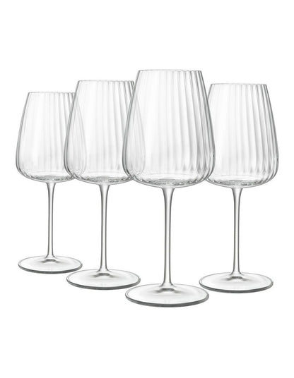 Optica Chardonnay 550ml 4 Pack in Clear