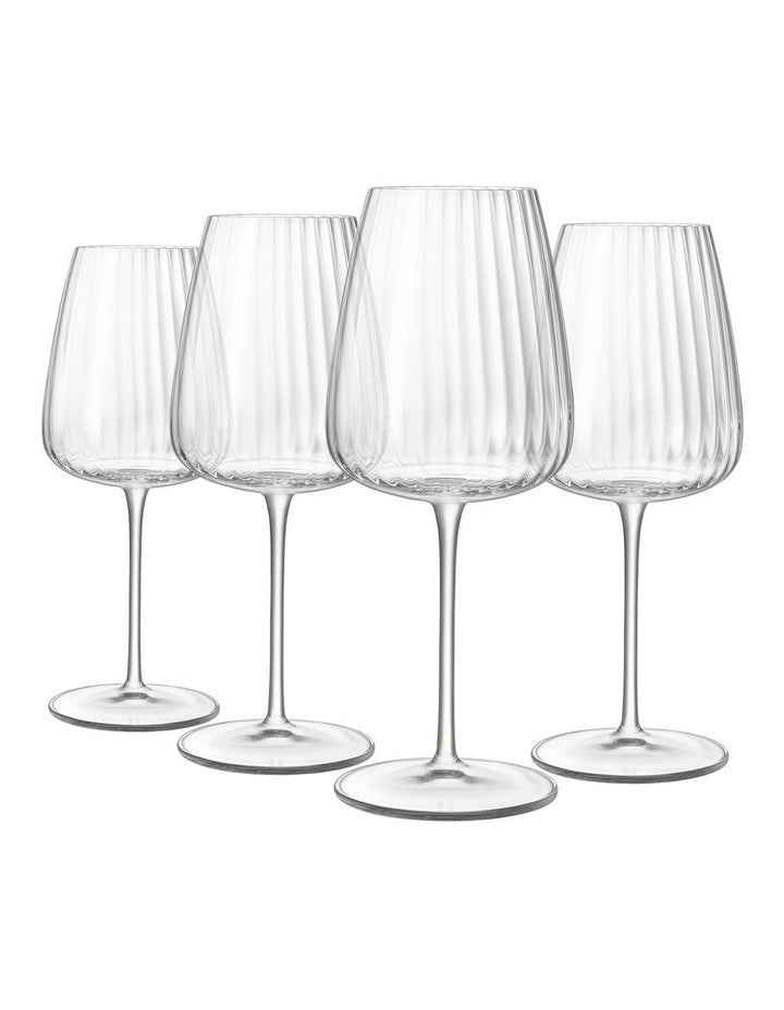 Optica Chardonnay 550ml 4 Pack in Clear