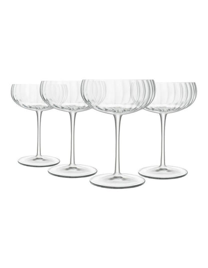 Optica Champagne Coupe 300ml 4 Pack