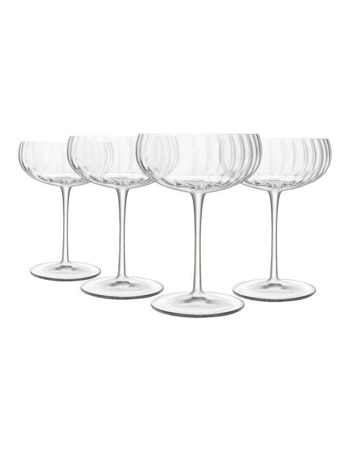 Optica Champagne Coupe 300ml 4 Pack