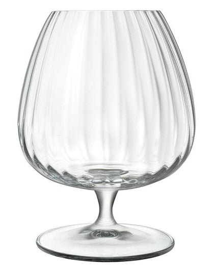 Optica Cognac 465ml 4 Pack in Clear