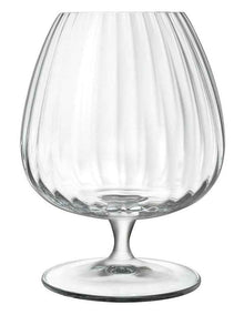 Optica Cognac 465ml 4 Pack in Clear