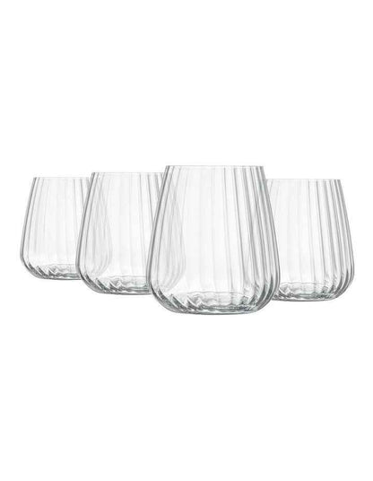 Optica Small Stemless 450ml 4 Pack
