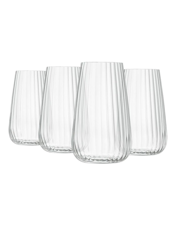 Optica Large Stemless 570ml 4 Pack